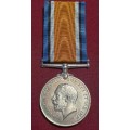 WW1 British War Medal To PTE. O.F. WHITEHORN. C.P.G. RGT.                       W36
