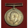 WW1 British War Medal To BURG. D.G. COETZEE. RUSTENBURG. KDO.                 W37