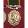 Territorial Efficiency Set Of Medals Full Sized And Miniature