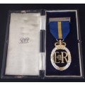 POST WW2 BRITISH ARMY EMERGENCY RESERVE DECORATION MEDAL EXCELLENT CONDITION