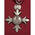 Member of the British Empire MBE Full Size