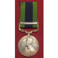 1909 India General Service Medal WAZIRISTAN 1919 - 1921 Clasp  4958 SEPOY GURBACHAN SINGH. 36 SIKHS