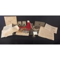 WW2 Medal Group, Insignia and Documents Awarded To: 158401 PTE. (GUNNER)  K.W. COTTERRELL