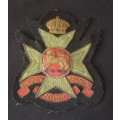 Royal Rhodesia Regiment Blazer  Embroidered ( Bullion Wire )  Badge     ``` STUNNING ``     T17