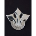 SADF. Corps Of Professional Officers Cap Badge                X33