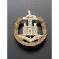 Dorsetshire Regiment Officers Silver & Gilt Cap Badge                 X72