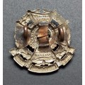 The Border Regiment 1881-1906 Pattern Cap Badge   ( White Metal )    X76