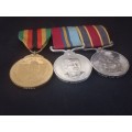RHODESIAN B S A Police Reserve TRIO Awarded To: 14359G F/R BEZUIDENHOUT P.B. FOR USER RyaDav7740