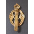 WW2 R.E.M.E. Cap Badge Royal Electrical And Mechanical Engineers         X127