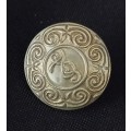 1920`s Irish Police Gardai Celtic Convex Uniform Button          X174