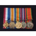WW1 Miniature Medal Group                       M7