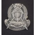 SADF ARMY - Equestrian Centre Cap Badge - Equites Simus Parati     X191