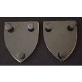201 Battalion Shoulder Flashes Pair With Backing ( All Pins )                F4