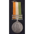 Boer War King`s South Africa Medal Awarded To 4083PTE.  TH. FOX 16 TH LANCERS    No.3