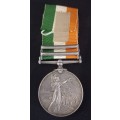 Boer War King`s South Africa Medal Awarded To LT. C.J. NASH A.S.C.        No.4