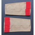 WW2 British Army Captain Cloth Slip-On Epaulette    `` STUNNING ``       F7