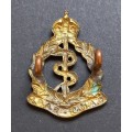 SA. Medical Corps Collar Badge King`s Crown           F20