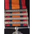 QSA + BWM + Victory Medal + Death Plaque Awarded To 5342 PTE. E. BARRETT 26TH Coy 7TH IMPL:YEO: