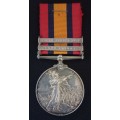 Boer War - QSA Medal Awarded To: 563 SDLR: CF. BURTON W. PROV. M.R.               No.6
