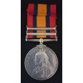 Boer War - QSA Medal Awarded To: 563 SDLR: CF. BURTON W. PROV. M.R.               No.6