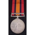 Boer War -  QSA Medal Awarded To:  52 SERJT: A. GALLOWAY CAPE TOWN HIGHRS.                 No.7