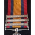 Boer War -  QSA Medal Awarded To:  1310 TPR. E.H.B. WORTHINGTON S.A.C.                No.9