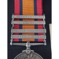 Boer War -  QSA Medal Awarded To: 959 3RD CL: TPR. J.E. RENTON S.A.C.                N0.13