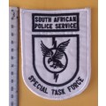 South African Police Service Special Task Force Embroidered Badge             V27