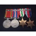 WW2 Medal Group Awarded To: 194618 F. EDWARDS                 No.8