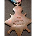 WW1 Medal Trio Awarded To: L/CPL R. DICKMAN 5TH INFANTRY                  No.19