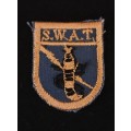 SADF - SWA POLICE - SOUTH WEST AFRICA TACTICAL (SWAT)  Cloth Badge               No.43