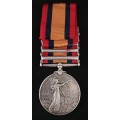 Boer War -  QSA Medal Awarded To:  12633. DR V. MACHUGH. A.S.C.         No.15
