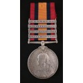 Boer War -  QSA Medal Awarded To:  2744 PTE. C. BIRKENSHAW, GORDON HIGHRS:   No.18