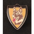 Private Security Coy. Dog Unit Pocket Flash  ( All Pins Intact )                      V51