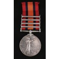 Boer War -  QSA Medal Awarded To:  22446 TPR: A.W. ELFORD. 69TH COY IMP: YEO:      No.21