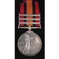 Boer War -  QSA Medal Awarded To:  4154 PTE D.N. BERRY. WORCESTER: REGI        No.27