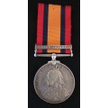 Boer War -  QSA Medal Awarded To:  1429 TPR: R. WOOD. IMP: LT HORSE           No.28