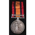 Boer War -  QSA Medal Awarded To:  1429 TPR: R. WOOD. IMP: LT HORSE           No.28