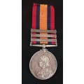 Boer War -  QSA Medal Awarded To: 22368 SERJT: W. B. WOODS. C. IN C. BDY: GD:   No34