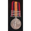 Boer War -  QSA Medal Awarded To: 22368 SERJT: W. B. WOODS. C. IN C. BDY: GD:   No34