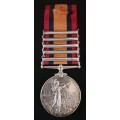 Boer War -  QSA Medal Awarded To: 327 SERG. W. L. LANG. CAN DN M.R.    No.35