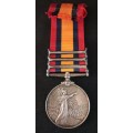 Boer War -  QSA Medal Awarded To: 16040 DVR: W.D. STOCK. A.S.C.     No.44
