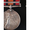 Boer War QSA ( With Ghost Date ) & KSA Awarded To:  11785 PTE G. PIPE, R.A.M.C.    No.45