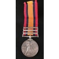 Boer War -  QSA Medal Awarded To: 1260 PTE J. COLBERT. RLY: PNR: REGT       No.48