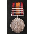 Boer War -  QSA Medal Awarded To: 36800 TPR: G. JAMIESON. SCOTTISH HORSE   No.50