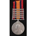 Boer War -  QSA Medal Awarded To: ( SHOEING SMITH ) 18066 S.STH. E. SCHOFIELD. R.F.A.      No.52