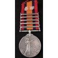 Boer War -  QSA Medal Awarded To: ( SHOEING SMITH ) 18066 S.STH. E. SCHOFIELD. R.F.A.      No.52