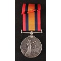 Boer War -  QSA Medal Awarded To: MR. J. DU TOIT. IMP: MIL: RLY:      No.54
