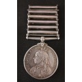 Boer War -  QSA Medal Awarded To: 5853 Sapr. J. MARTIN. R.E.     No.59