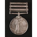 Boer War -  QSA Medal Awarded To:  202 PTE C.D. HUMPHREYS. C.M.S.C     No.63